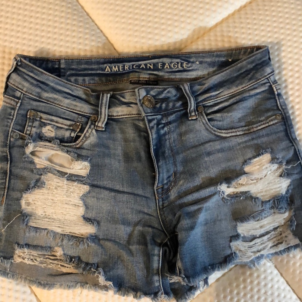 American Eagle Ne(X)tLevel Stretch Denim Shorts